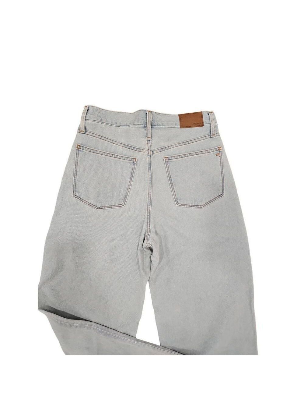 NWOT Madewell Superwide-Leg Jeans in Olcott Wash Sz 27 - Picture 10 of 12